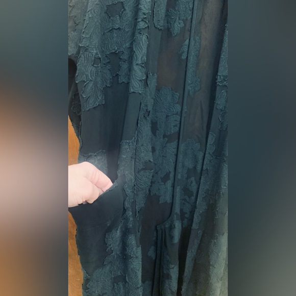 Aritzia Wilfred Durante Black Robe Jacket/Duster - Picture 3 of 10